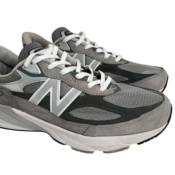 New Balance 990v6 Sneakers In Castlerock Gray Men Size 9.5 4E - Picture 5 of 14
